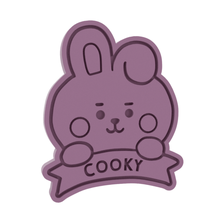 bt21 cooky v2 cookie cutter casa il coniglio coniglietto 3d print model - Mito3D