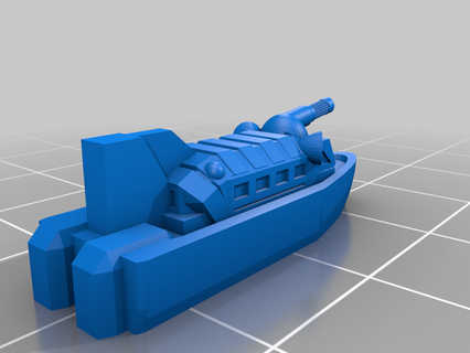 bt mecha naval asset proxies Game american battletech boats games game 3d print model - Mito3D
