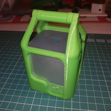 bt speaker case various music 3d print model - Mito3D