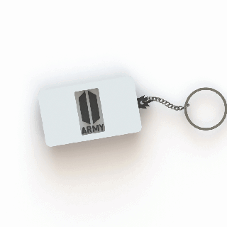 bts army tilt keychain jungkook 3d print model - Mito3D