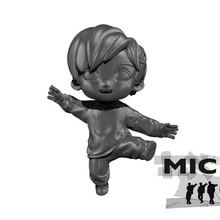 bts Hoffnung animiert Chibi funko mic fallen Spiel daxto dpop kpop 3d print model - Mito3D
