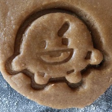 bts mascotte tremblant biscuit coupeur to cuire biscuits masques mang bandes cuisine Pâtes forme 3d print model - Mito3D