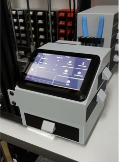 btt tft50 schermo console Conservazione cassetti ender 5 tagliacapelli 3d print model - Mito3D