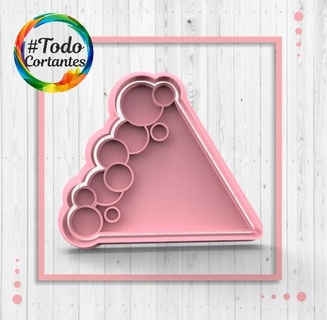 bubble frame cutter framework edge cutting cookie cutters seal stamp embosser 3d print model - Mito3D