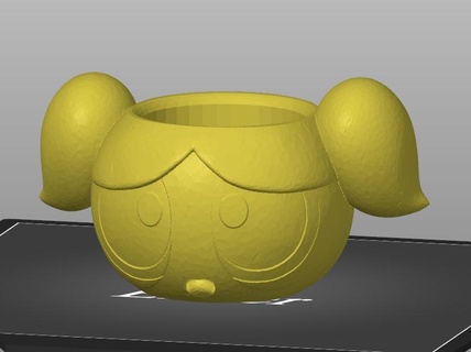 bubble gourd mate superpowerfulgirls powerpuff girls 3d 3d print model - Mito3D