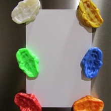 bubble gum magnete casa frigorifero 3d print model - Mito3D