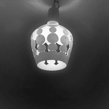 kabarcık lamba gölge sanat deco ev ışık abajur 3d print model - Mito3D