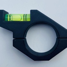bulle niveau visières 34mm anneaux armes picatinny tournage portées 3d print model - Mito3D