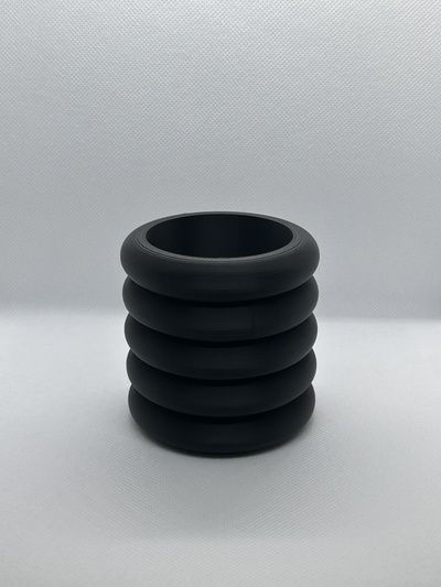 bolla fioriera acqua vassoio supporti moderno 3d print model - Mito3D