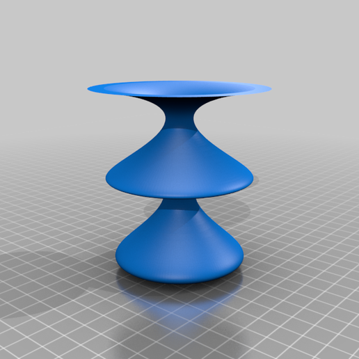 bulle vase fleur 3D print model - Mito3D