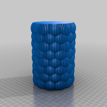 bubble vase 02 3d print model - Mito3D