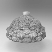 bolha luminária cabeceira arte esculpir escultura Projeto designar luz Voronoi 3d print model - Mito3D