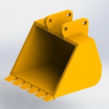 bucket tool render design 3d print model - Mito3D