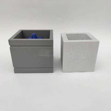 bucket pot mould flowerpot cement mold plant concrete area cylinder cube hexagon octagon 3d print model - Mito3D