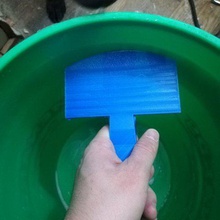 bucket scraper tool hand tools scoop round 5 gallon 3d print model - Mito3D