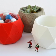bucky bowls home 3d print model - Mito3D