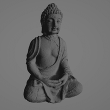 buda Buda estátua arte figura 3d print model - Mito3D