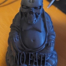 buddanator destino llavero estatua joyería joya Budda Buda terminador 2 llaveros 3d print model - Mito3D