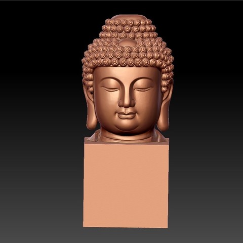 buddha art oriental china japan religious sculpture printable 3d cnc decoration character figure mold zbrush 3D print model - Mito3D