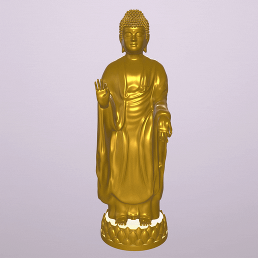 buddha 3D print model - Mito3D