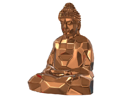 Buda budismo ghandhara religioso monge mármore madeira mobília impressão cnc moldagem decorativo escultura aciente herança Ásia myanmar estátua personagem 3d print model - Mito3D