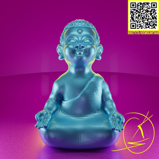 buddha budda buddhism relax sculptures 3d print model - Mito3D