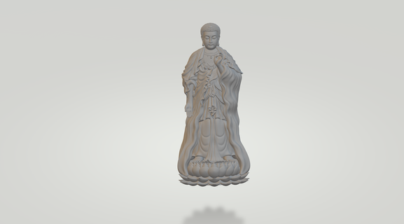 Buda 3d Yazdır model Amitabha heykel Antik şekil din Tanrı maneviyat kültür ödül dindar nesne Ganesha meditasyon modeller çeşitli Sanat heykeller 3d print model - Mito3D