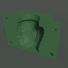 buda cimento molde a arte 3d print model - Mito3D