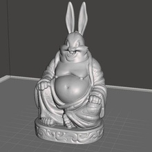 buddha chungus tool big chungs buddah bugs bunny meme rabbit 3d printing 3d print model - Mito3D