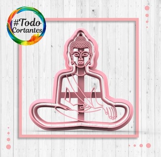 Buda cortador yoga hamsa chakra vida fatima Ganesha mano om loto corte galletas Zanahoria marcador sello estampadora 3d print model - Mito3D