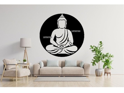 Buda deco hogar casa paz decoración relajación yoga pared mesa 3d print model - Mito3D