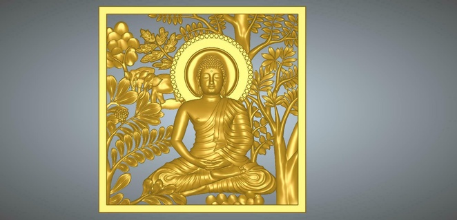 Bouddha conception architecture 3d print model - Mito3D