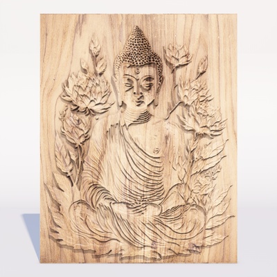 buddha casa arredamento parete arte poli 3d modello spirituale geometrico design zen meditazione poligonale moderno minimalista scultura tranquillo calmo digitale stampa consapevolezza sacro orientale filosofia 3d print model - Mito3D