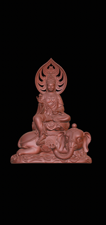 Bouddha miao ji yang Accueil maison décor impression sculpter Zen art 3d print model - Mito3D
