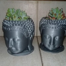 buddha pentola vaso fiori 3d print model - Mito3D