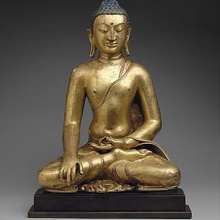 buddha shakyamuni art met museum scan sculpture scans replicas 3d print model - Mito3D
