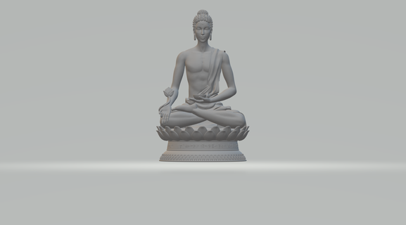 Buda heykel 3d Yazdır model Antik şekil din Tanrı maneviyat kültür ödül dindar nesne Ganesha meditasyon tarandı modeller çeşitli Sanat heykeller 3d print model - Mito3D
