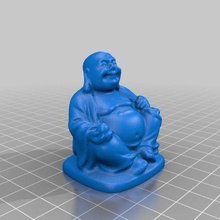 buddha statua 4 3d scansione arte scanner buddismo figura figurina miniatura religione scansioni repliche 3d print model - Mito3D