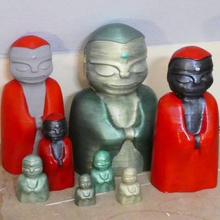 buddhajizo estátua a arte religião bonze espírito boudha preparo o personagem estatueta 3d print model - Mito3D