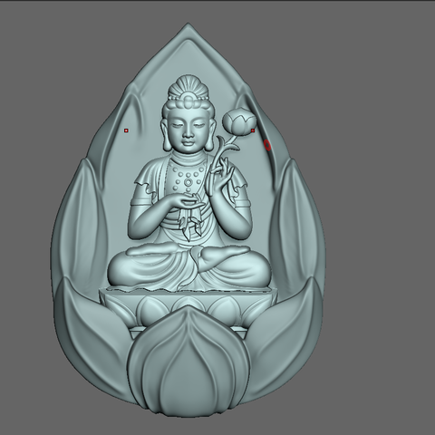 buddhathe bodhisattv quan takı sanat bodhisattva 3D print model - Mito3D