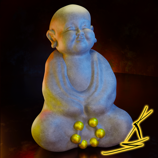 Buddhist Bälle Ding 3d print model - Mito3D