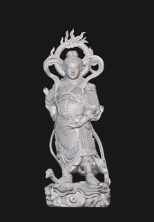 Budist Dharma koruyucu Buda Bodhisattva Orası Asya Doğu kültür 3d print model - Mito3D