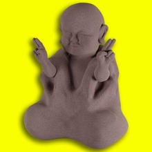 budista estátua personagem Paz 3d print model - Mito3D