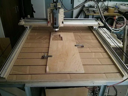 budget cnc molino máquina herramientas 3d print model - Mito3D