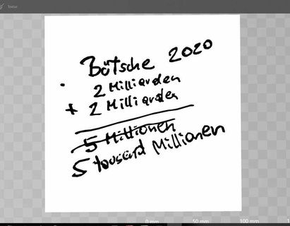 budget 2020 bloc notes panneaux logos 3d print model - Mito3D