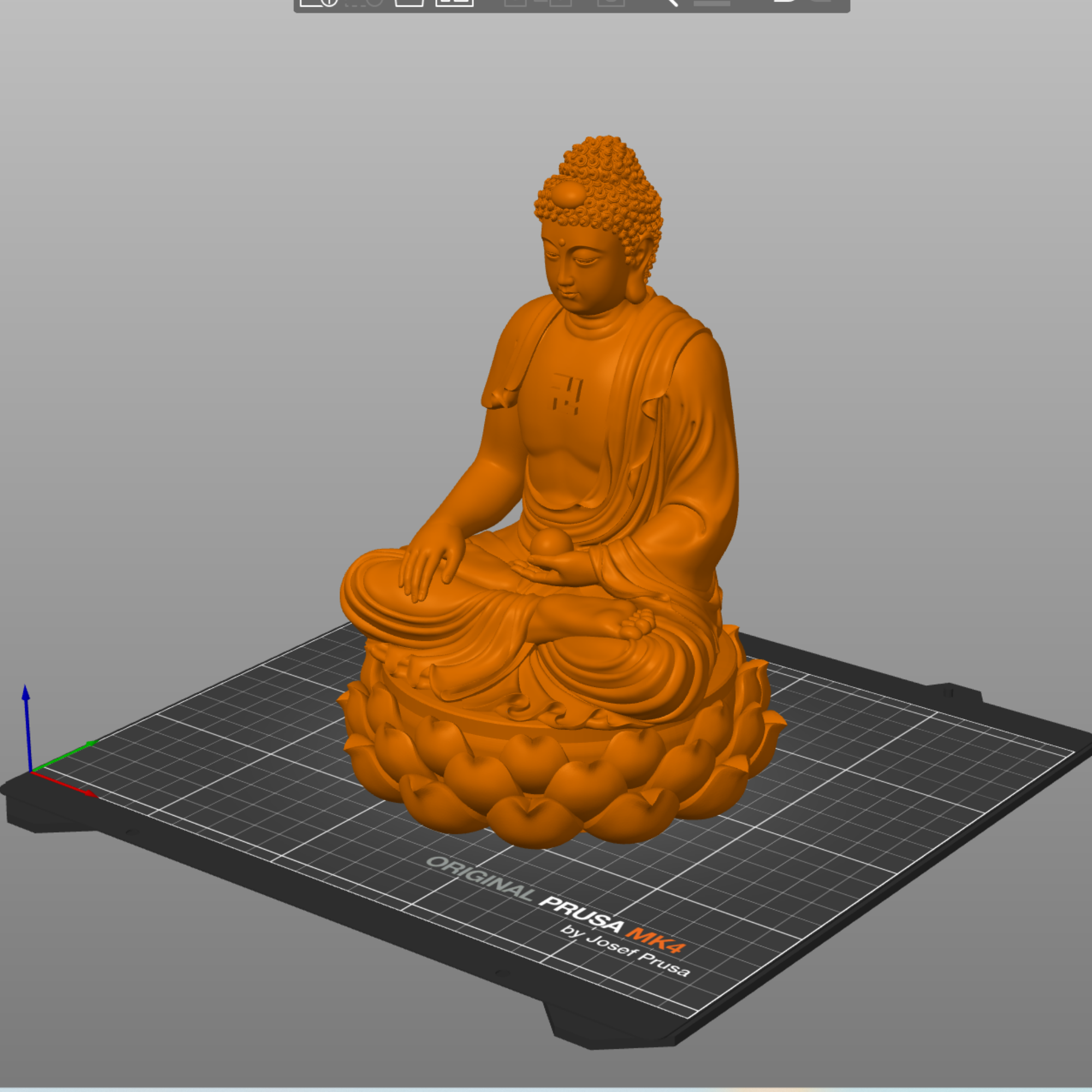 budha stl digitale file 3d stampa legna intaglio scolpito religione buddha arte modello illusione artcam cnc parete arredamento router incisore statua 3D print model - Mito3D