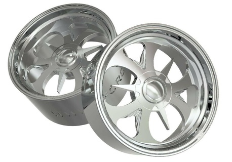 budnik trilogy iii 20 staggered Various billet pro touring forged wheels rims tires 1/25 1/24 1/18 1/12 1/10 3d print model - Mito3D