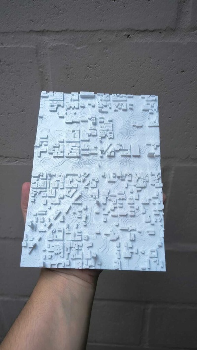 aires 3d obelisco centro ciudad bsas argano argentina edificios mapa 3d print model - Mito3D