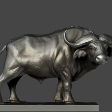 buffalo verschiedene Tier 3d print model - Mito3D