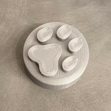 tampon chat pâte bavarder 3d print model - Mito3D